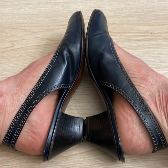 NOVELLA Italian Slingback Heels - Picture 6 of 15